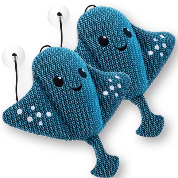 Esponja para spa Peloni Manta Ray, absorbente de aceites, 2 unidades