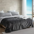 thumbnail image 5 of Coma Inducer Some Like it Hot - Some Like it Cold - ® Oversized Comforter Set - Cooling Gray Twin XL, 5 of 5