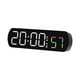 thumbnail image 3 of Reloj de pared LED, reloj electrónico de escritorio, reloj digital multifuncional moderno para En blanco y negro, 3 of 9