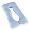 Puredown U Shaped Maternity/Pregnancy Body Pillow, 32"x56",Blue