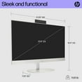 thumbnail image 6 of HP 24-cr0010 - All-in-one Athlon Silver 7120U / up to 3.5 GHz - RAM 8 GB - SSD 256 GB - NVMe - Win 11 Home - monitor: LED 23.8" 1920 x 1080 (Full HD) - shell white, 6 of 11