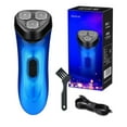 thumbnail image 1 of Rasoirs pour Hommes Rasoir Rechargeable Rasoirs Légers avec Brosses Rasoirs Portatifs de Voyage, 1 of 8
