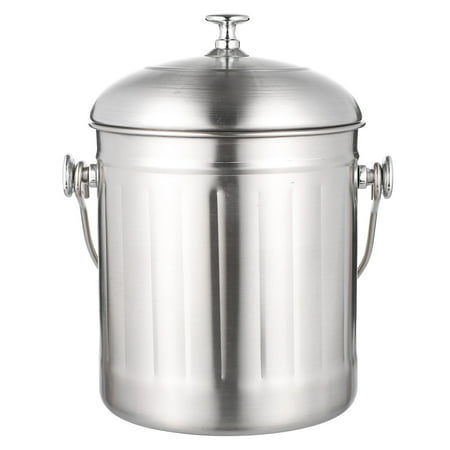

Stainless Steel Bucket 1 Pc Stainless Steel Ice Bucket Simple Champagne Wine Bucket Cooler (Silver)