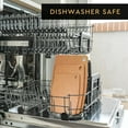 thumbnail image 5 of Dishwasher Safe Cutting Board for Kitchen, Composite Wood Chopping Board, Thin Lightweight Heat Resistant BPA-Free Cutting Board for Meal Prep, Small 11.5 x 9 in, Natural, 5 of 12