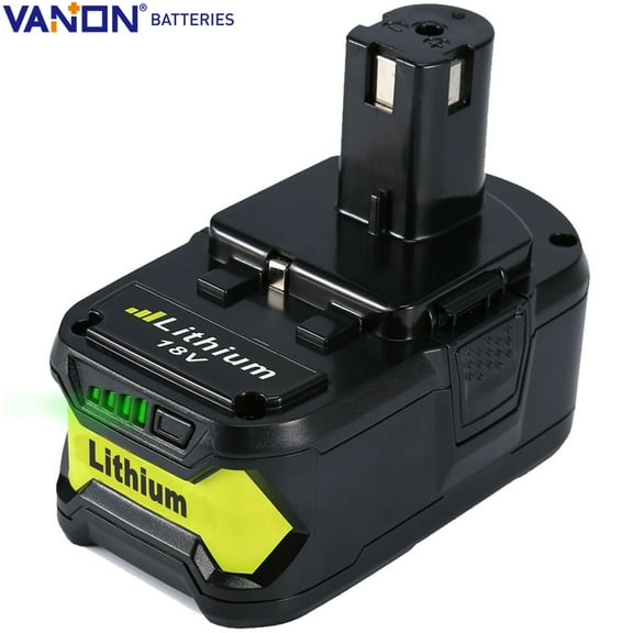 For RYOBI P108 5AH One  High Capacity Lithium Ion Battery For RYOBI 18V Power Tools P102 P103 P104 P105 P107 P106 P109 P190