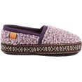 thumbnail image 2 of Children's Acorn Woven Trim Moccasin Slipper Iris Berber 3-4 M, 2 of 5