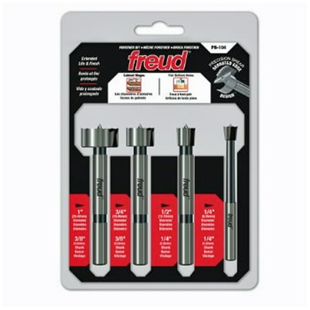 Freud Bit Set - Freud PB-104 4-Piece Precision Shear Forstner Bit Set