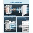 thumbnail image 3 of Aire acondicionado portátil Beshapy Evaporative Personal Mini AC, 3 of 7
