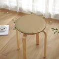 thumbnail image 3 of Coussin de Siège Rond pour Chaise de Jardin pour Tabouret de Patio Extérieur Salle à Manger, 3 of 6
