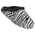 thumbnail image 1 of Women's Foam Slide Scuffs Zebra Size 7-8, 1 of 1