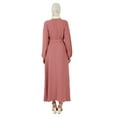 thumbnail image 5 of Dusty Rose - Crew neck - Unlined - Modest Dress - Refka, 5 of 5