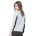 thumbnail image 2 of JUICY COUTURE BLACK LABEL Women's Velour Gems Pullover, Silver, Small, 2 of 2
