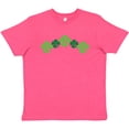 thumbnail image 3 of Inktastic Shamrock Four Leaf Clover St Patricks Youth T-Shirt, 3 of 5