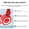 thumbnail image 4 of Back to School Gifts under $5 Bluetooth Mode Headset Wireless Heavy Bass Game Music Key Control Over-Ear Foldable Wireless And Wired Stereo Headset Soft Earmuffs &Light Weight on Clearance, 4 of 6