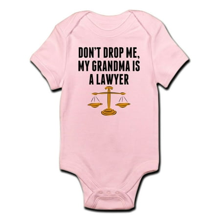 

CafePress - Dont Drop Me My Grandma Is A Lawyer Body Suit - Baby Light Bodysuit
