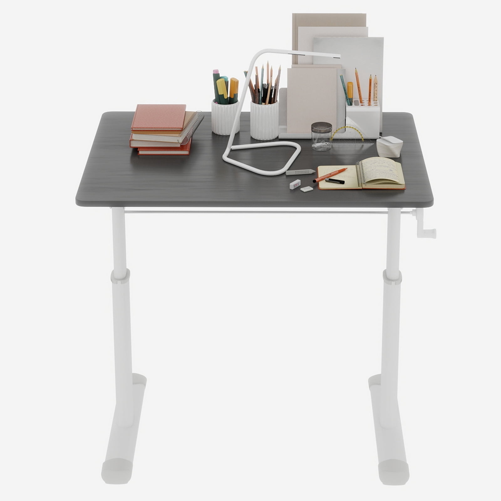 Adjustable Study Desk for Children and Adults, Height-Adjustable, Home Office Desk, Compact Design, 60x80cm