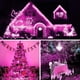 thumbnail image 4 of Guirnalda de luces solares BHCLIGHT 200 LED 24 m, paquete de 2 unidades, rosa, 4 of 9