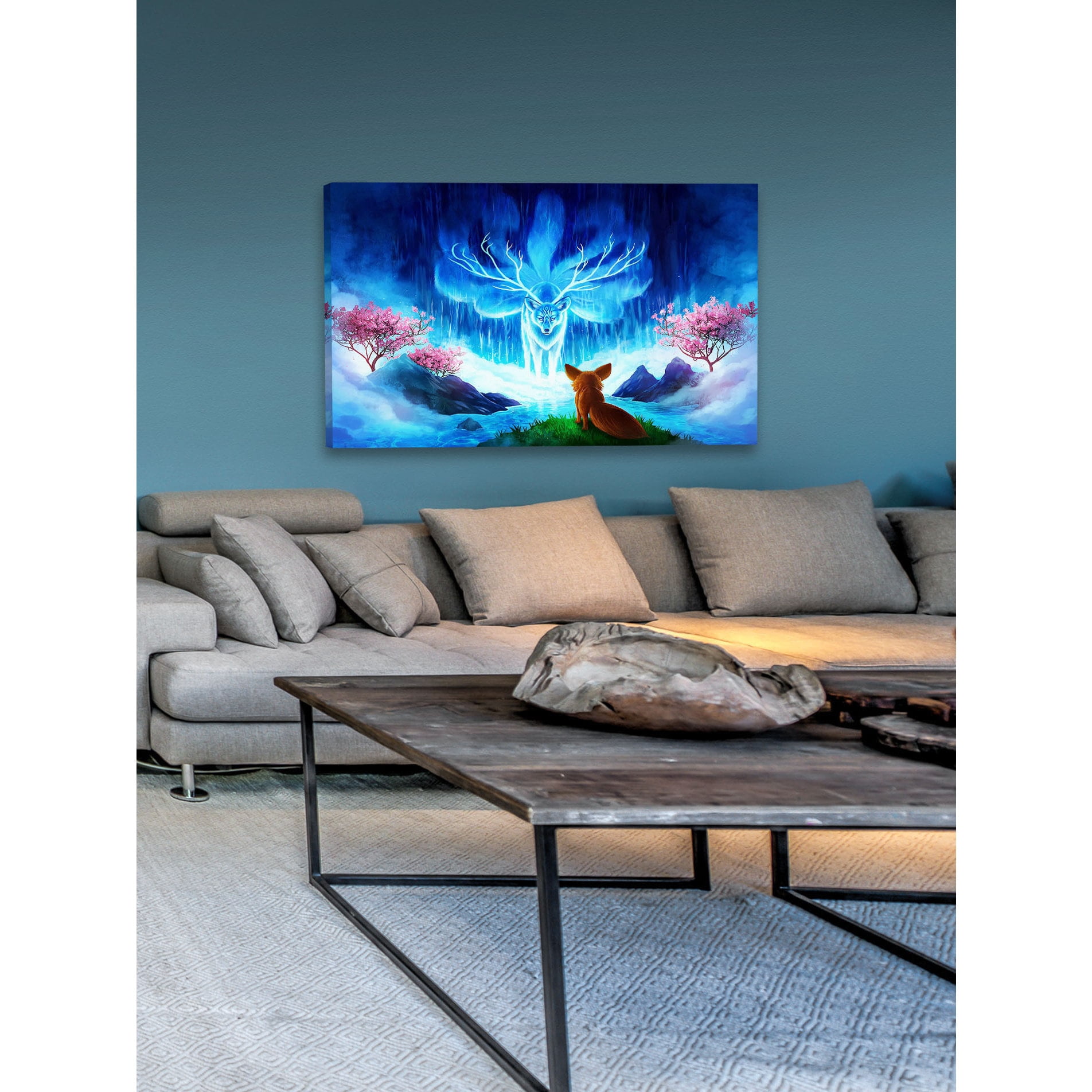 Marmont Hill "Fertig" Painting Print on Canvas