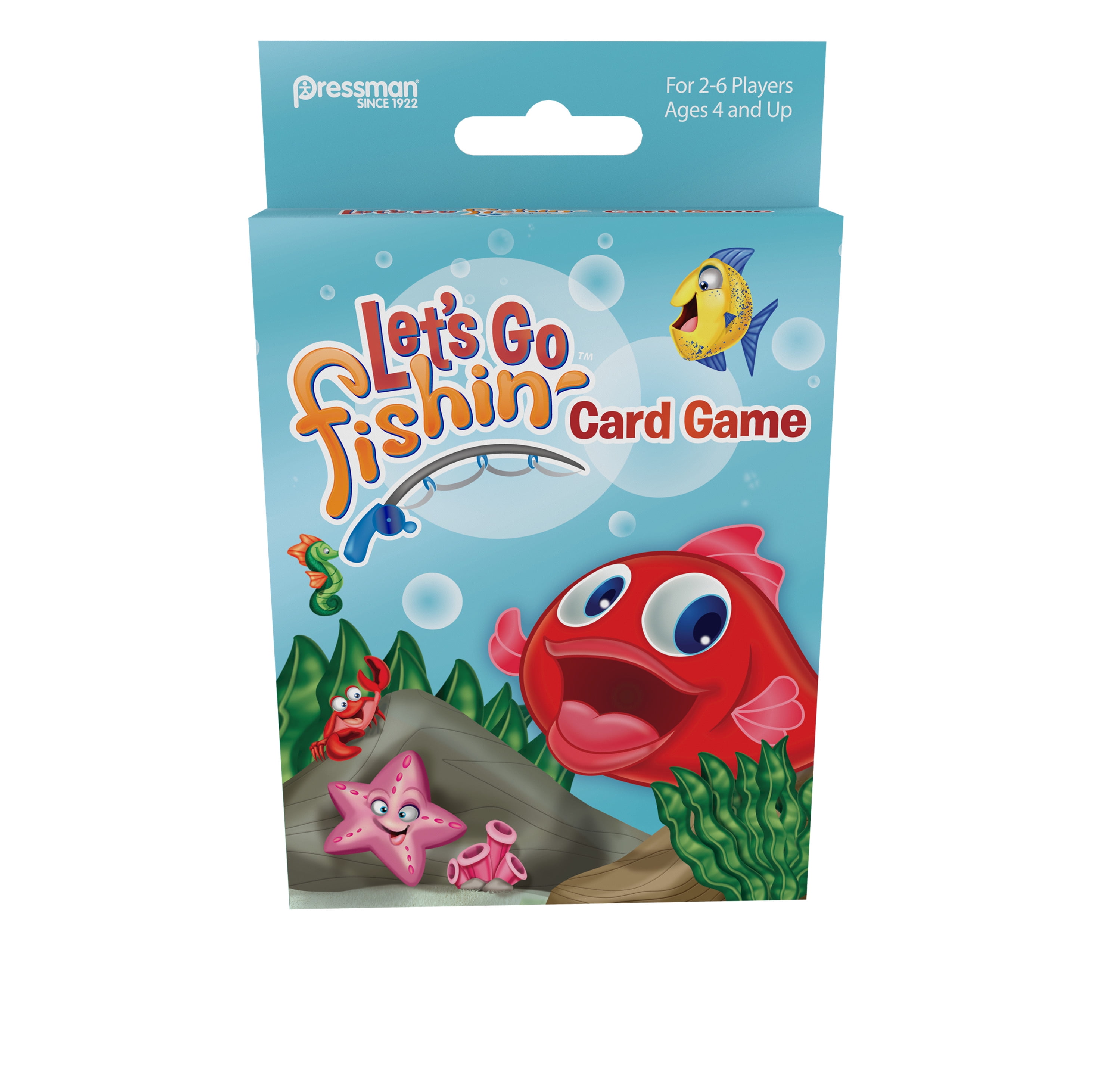 Pressman Let's Go Fishin' Card Game