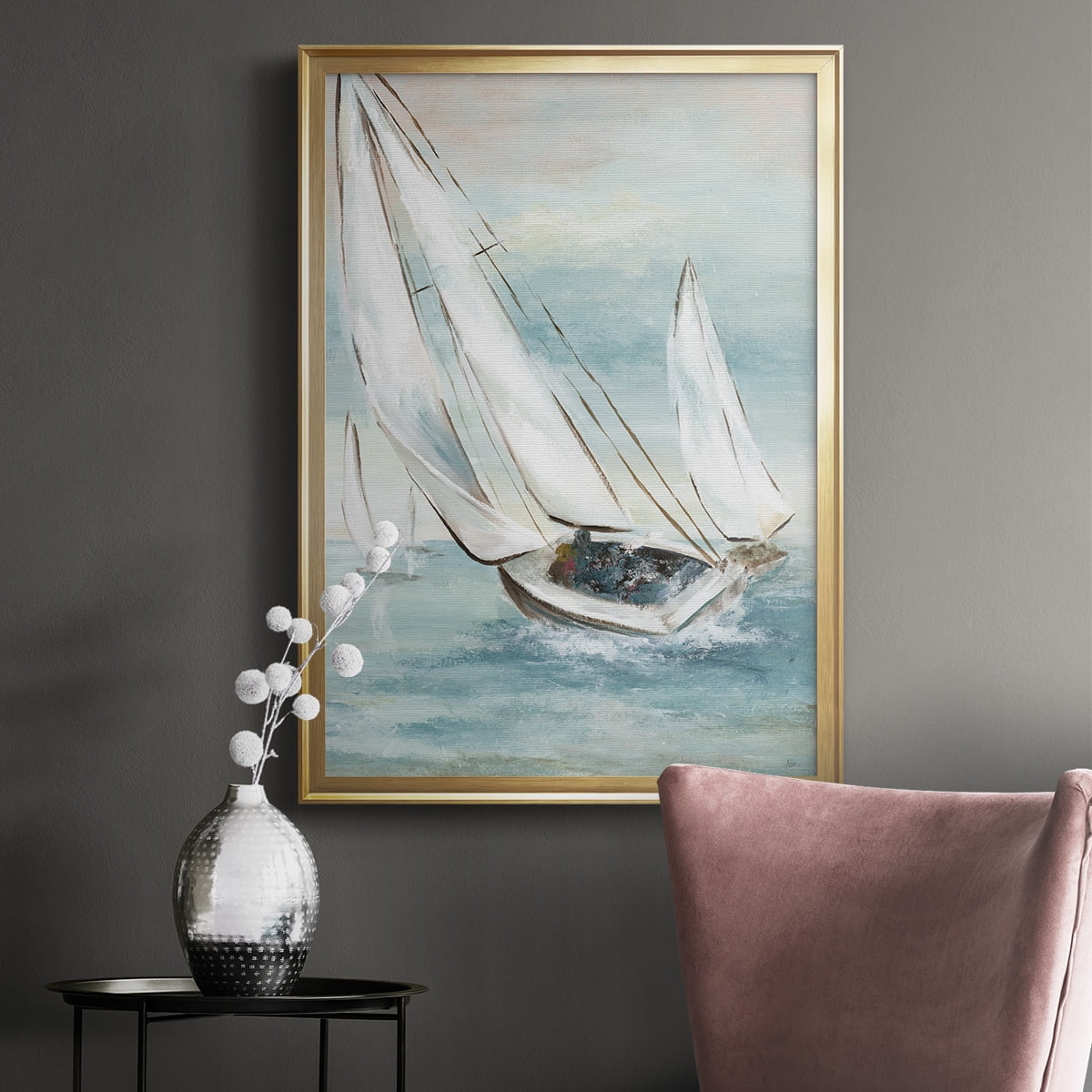 Catching Wind Premium Classic Framed Print - Ready to Hang