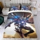thumbnail image 4 of Iron Man Conjunto de sábanas temático, trío de piezas, cómodo y amigable con la piel, diseño único, regalo de decoración para el hogar para familiares, amigos y fans,140cm *210cm, 4 of 6