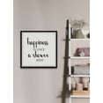 thumbnail image 3 of Marmont Hill Shower Happiness Framed Wall Art, 32" x 32", 3 of 6