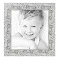 thumbnail image 2 of ArtToFrames 19" x 20" Platinum Baroque Luxe Picture Frame, 19x20 inch Silver Wood Poster Frame (WOM-5265), Pack, 2 of 7