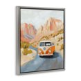 thumbnail image 2 of Stupell Industries Modern Van Life Desert Canyon Gray Floating Frame Canvas Art, 17 x 21, by The Prints Vibe, 2 of 8