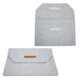 thumbnail image 1 of Bolsa de Manga de Tableta de Fieltro, Tableta Interior Suave Bolsita de Fieltro Gran Capacidad Ligera para la Oficina, 1 of 7