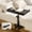 Black, variant on AMTPM Adjustable Bedside Shelf for Bed, College Dorm Room Essentials, Bamboo Bed Side Tray Table with Sturdy Metal Pole, Clip On Nightstand Organizer for College, Apartment, Bunk Beds