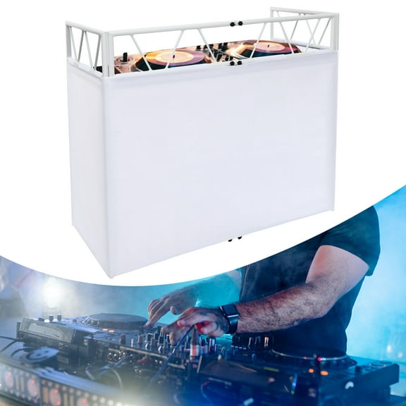 DJ Controller Stand Free Standing DJ Table Station Standing DJ Working Bench 46.85*23.62*35.63in