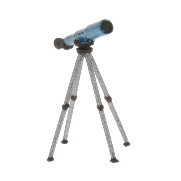 RM 1:64 s pintadas Camping BBQ escenas paisajismo entrena a la gente Telescopio azul Sunnimix Figuras de muñecas en miniatura