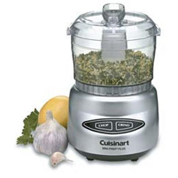Cuisinart MiniPrep Plus 3Cup Food Chopper, Brushed Chrome