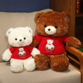 thumbnail image 2 of Nuevo suéter de oso de peluche, muñeco de peluche, lindo oso, regalo de cumpleaños, oso de juguete, muñeca de trapo de 38 cm, 2 of 2