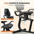 thumbnail image 3 of MERACH Vélo d'Exercice, Bicyclette de Cyclisme Intérieure Couchée pour la Maison avec Connectivité Intelligente Bluetooth et Application Exclusive, LCD, Poignée de Fréquence Cardiaque, 3 of 9