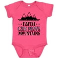 thumbnail image 3 of Inktastic Faith Can Move Mountains Girls Baby Bodysuit, 3 of 5