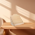 thumbnail image 2 of KAKOWELY Tiered Greeting Card Display Stand Wooden Sticker Display Stand Table Display Trade Shows Rack Portable Card Display Rack for Vendors Retail Counter,15.75X"X14.17"X10.43", 2 of 5