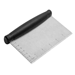 Multi-purpose 6-inch Pizza Dough Scraper
