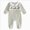 Green 0726, variant on Fall Baby Boy Footie Romper Football/DuckJumpsuit Footed Clothes Knit Outfit