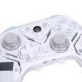thumbnail image 3 of 2.4G Wireless Gaming Controller with Hall Trigger RGB Light Turbo Burst Bluetooth PC Video Game Controller for Switch for Android White, 3 of 4