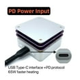 thumbnail image 4 of 1PC 65W Mini Hot Plate SMD Preheater Preheating Rework Station PCB Board Soldering Desoldering Heating LED Strip Repair Tool ,Accurate Temperature, 4 of 6
