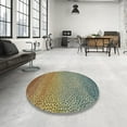 thumbnail image 3 of Ahgly Company Indoor Rectangle Patterned Dark Brown Novelty Area Rugs, 2' x 4', 3 of 6