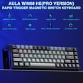 thumbnail image 2 of Teclado Gaming AULA WIN68 HE PRO Interruptor magnético retroiluminado RGB, 2 of 8