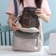 thumbnail image 5 of Bolsa de almuerzo, recipiente flexible, lonchera portátil, compartimento multifuncional, bolsa para refrigerios para estudiantes, desayuno al aire libre, lonchera para la oficina, plástico,, 5 of 8