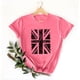 thumbnail image 2 of Camisetas de Verano de Manga Corta de las Mujeres Nuevo Suéter de Cuello de Tripulación, Top de Fiesta Impreso Casual para la Primavera, 2 of 4
