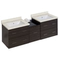 thumbnail image 1 of Imaginations Américaines 61,5 pouces W Vanity Set Gris, 1 of 1