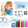 thumbnail image 1 of Magic Water Elf Toy Kit, Aqua Water Gel Kit, Magic Gel Water Pets, Majic Water Toy, Majic Water Kit, Majic Water Squishy Kit, 8 Bottles 100ml Large Capacity Water Fairy Pets Kits (8 Colors), 1 of 8