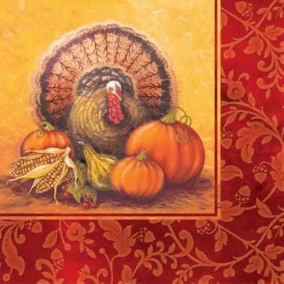 Golden Harvest Paper Beverage Napkins 18 Per Pack