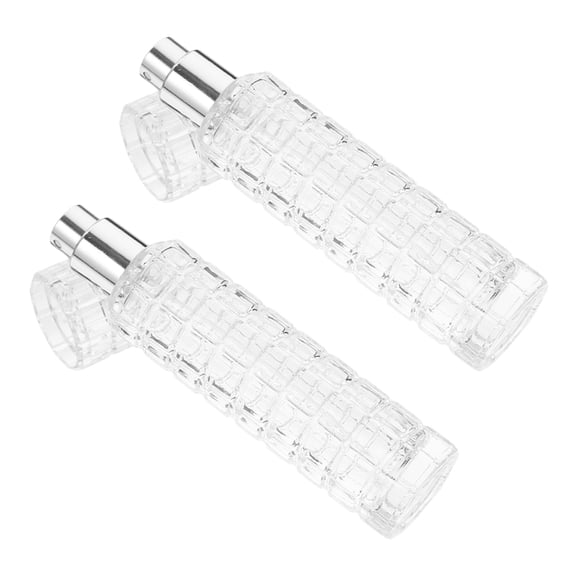 Raindrops 2pcs Cocktail Atomizer Bottles Refillable Bitters Bottle Vintage Spray Bottle For Bar Supplies Glass Empty Spray Bottles