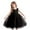 Black955/A, variant on MEZZALL Girls Dresses O-Neck Sleeveless Everyday Wear Dress Children Wedding Dress Flower Girl Dress Piano Performance Skirt Relaxed Fit Dailywear